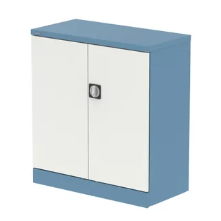 Qube Stationery 2-Door Cupboard With Shelves