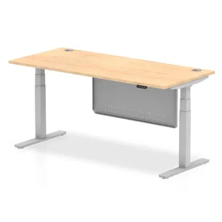 Air Height Adjustable Desk With Cable Ports