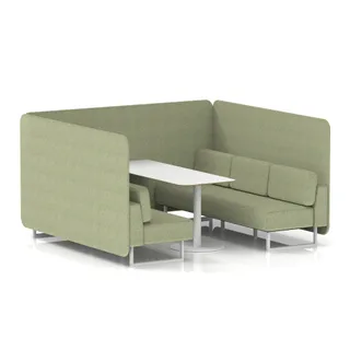 Brixworth Bench Booth in Single Tone
