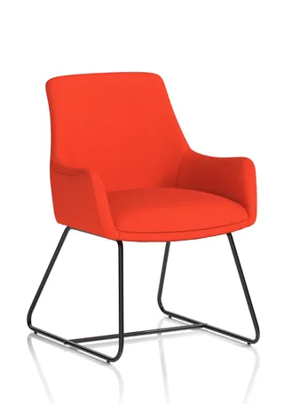EE - Quote Sled Base Office Reception Chair