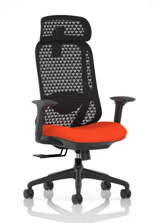 Prism Ergonomic Mesh Back Office Chair with Adjustable Arms