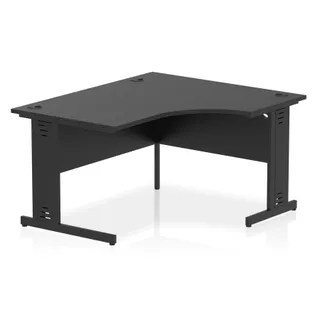 Impulse Crescent Desk Cable Managed Leg