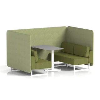 Brixworth Bench Booth in Two Tone