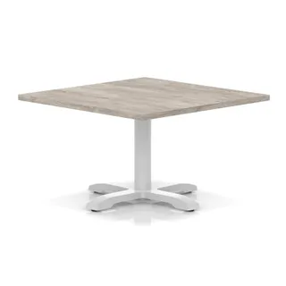 EE - Italia Square Coffee Table With Cross Base