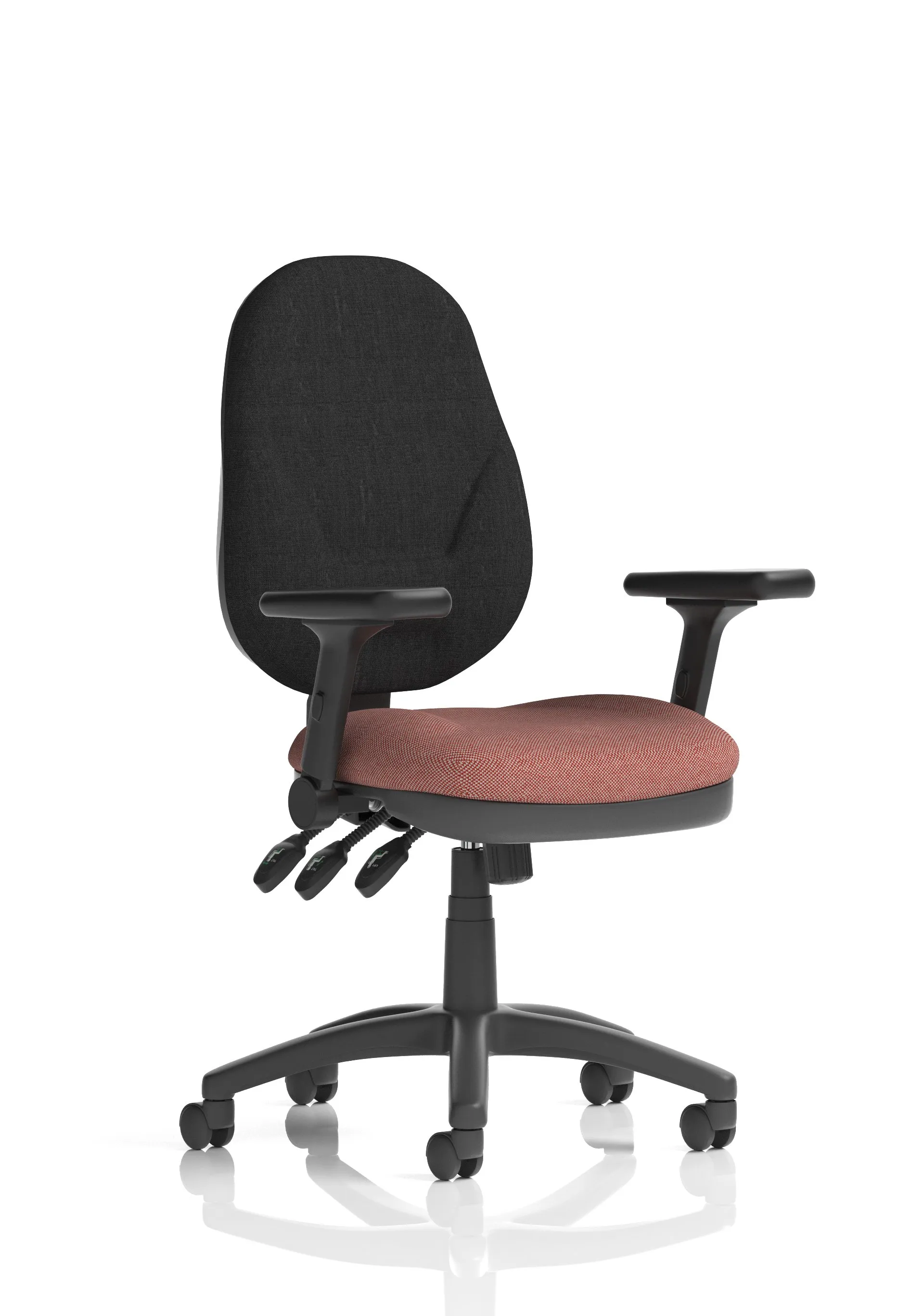 With Height Adjustable And Folding Arms