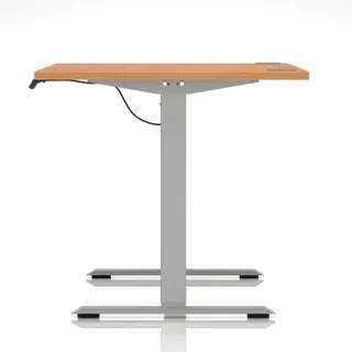 Air Lite Height Adjustable Desk With Cable Ports