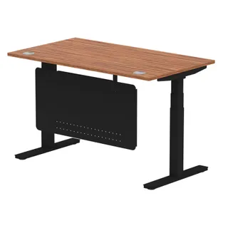 Air Height Adjustable Desk With Cable Ports