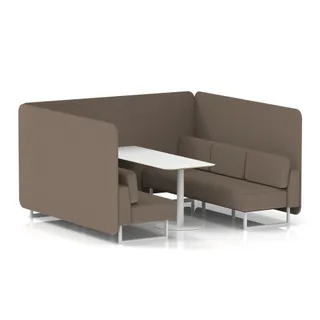 Brixworth Bench Booth in Single Tone
