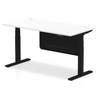 Air Height Adjustable Desk With Cable Ports