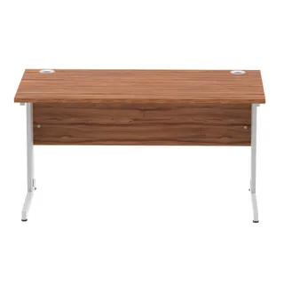 Impulse Straight Desk Cable Managed Leg
