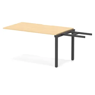 Evolve Plus Single Row Bench Desk Extension Kit