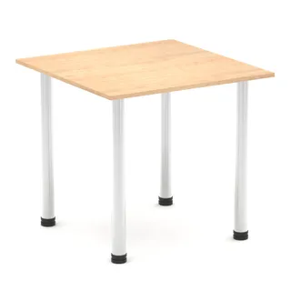 Impulse Square Table With Post Leg