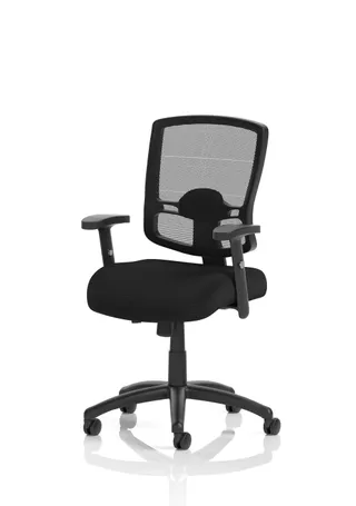 Portland Medium Mesh Back Task Operator Office Chair with Arms