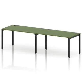 Impulse Single Row Bench Desk - 2 Person