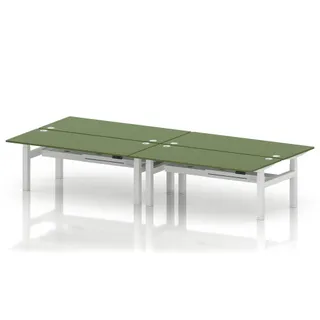 1800 / Moss Green / White Frame / None