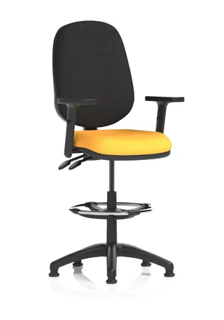 Eclipse Plus II Medium Back Task Operator Office Chair