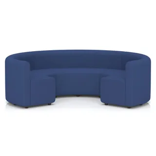 Mawsley Modular Seating Set - Circular Booth