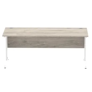 Impulse Straight Desk Cable Managed Leg