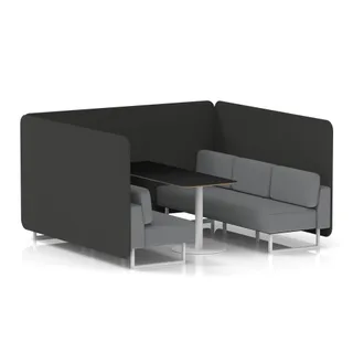 Brixworth Bench Booth in Two Tone