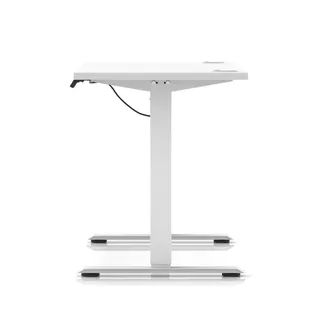 Air Lite Height Adjustable Slimline Desk With Cable Ports