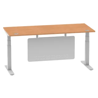 Air Height Adjustable Desk With Cable Ports