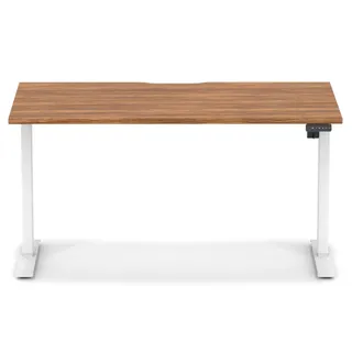 Air Lite Height Adjustable Desk With Scalloped Edge