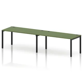 Impulse Single Row Bench Desk - 2 Person