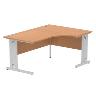 Impulse Crescent Desk Cable Managed Leg