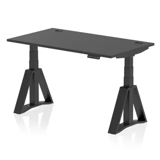 Air Height Adjustable Desk With Cable Ports