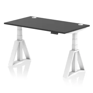 Air Height Adjustable Desk With Cable Ports