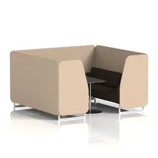 Brixworth Booth in Two Tone