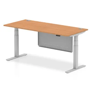 Air Height Adjustable Desk With Cable Ports