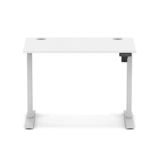 Air Lite Height Adjustable Slimline Desk With Cable Ports