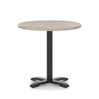 EE - Italia Round Poseur Table With Cross Base