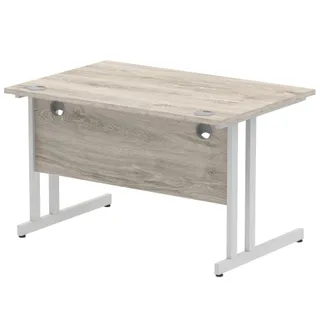 Impulse Straight Desk Cantilever Leg