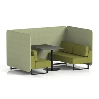 Brixworth Bench Booth in Two Tone