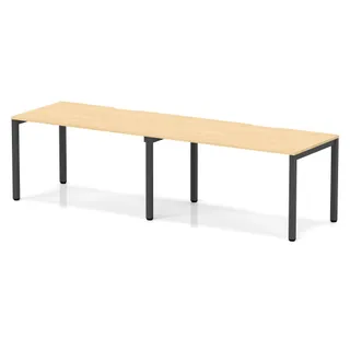 Evolve Plus Single Row Bench Desk - 2 Person