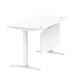Air Height Adjustable Desk With Cable Ports