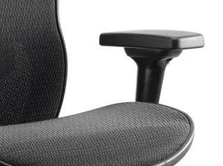 Stealth Shadow High Mesh Back Ergonomic Posture Chair with Arms