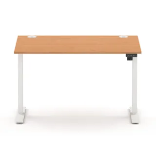 Air Lite Height Adjustable Desk With Cable Ports