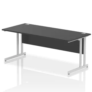 Impulse Straight Desk Cantilever Leg