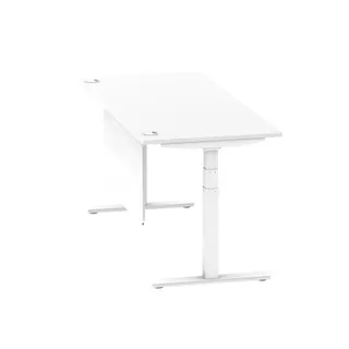 Air Height Adjustable Desk With Cable Ports