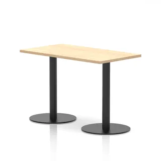Italia Slimline Rectangular Poseur Table