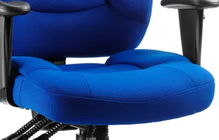 Galaxy Medium Back Task Operator Office Chair with Adjustable Arms