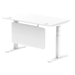 Air Height Adjustable Desk With Cable Ports