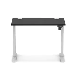 Air Lite Height Adjustable Slimline Desk With Cable Ports