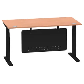 Air Height Adjustable Desk With Cable Ports