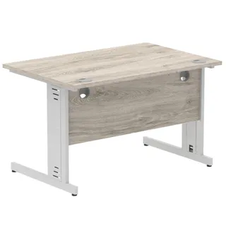 Impulse Straight Desk Cable Managed Leg