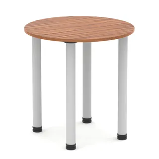 Impulse Round Table With Post Leg