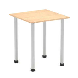 Impulse Square Table With Post Leg